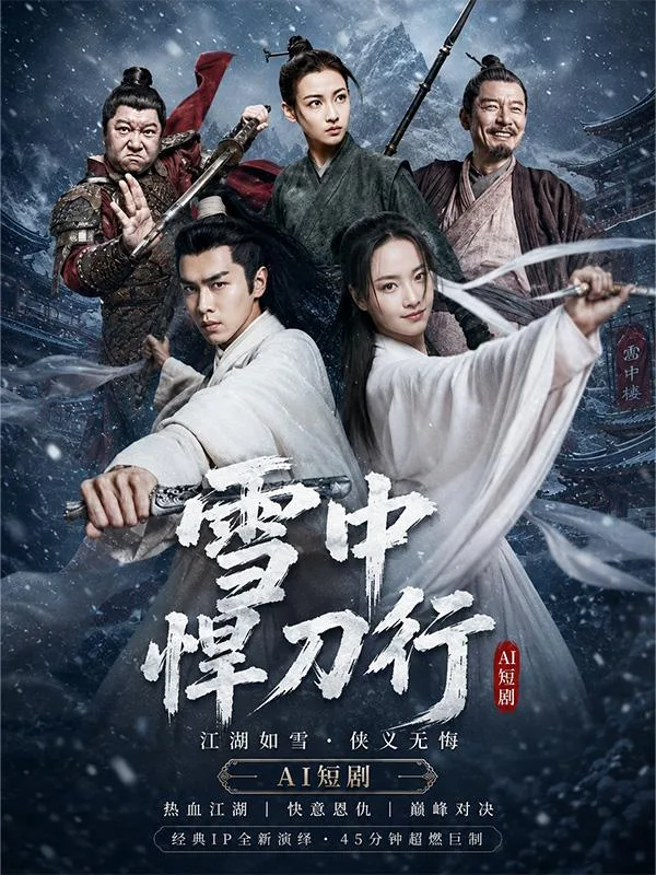 雪中悍刀行 李庚希 李纯 文咏珊 张天爱 张艺上 嘉泽 绝美江湖AI短剧深夜连看 六大古装极品女神